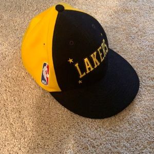 90s Rare LA Lakers NBA Baseball Cap